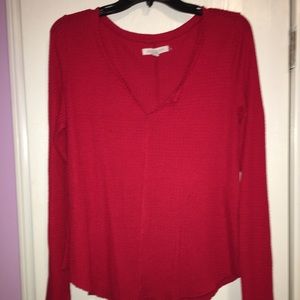 Red long sleeve